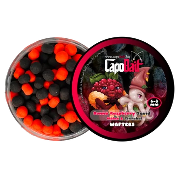 Donna Raspberry Squid (Málna-Tintahal) Wafters lebegő csali – CapoBait