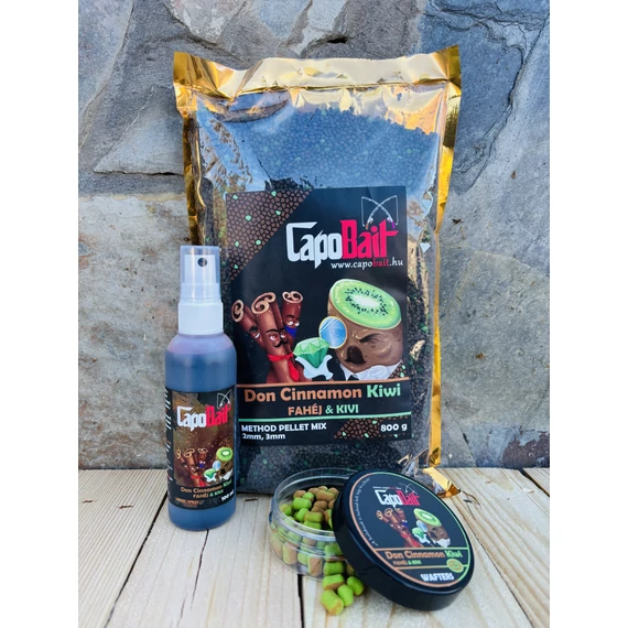Don Cinnamon Kiwi csomag – Fahéjas-kivis horgász csalicsomag