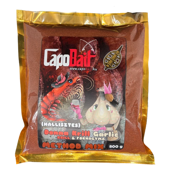 Donna Krill Garlic Method Mix – Krill-Fokhagyma ízesítésű method mix, 400g