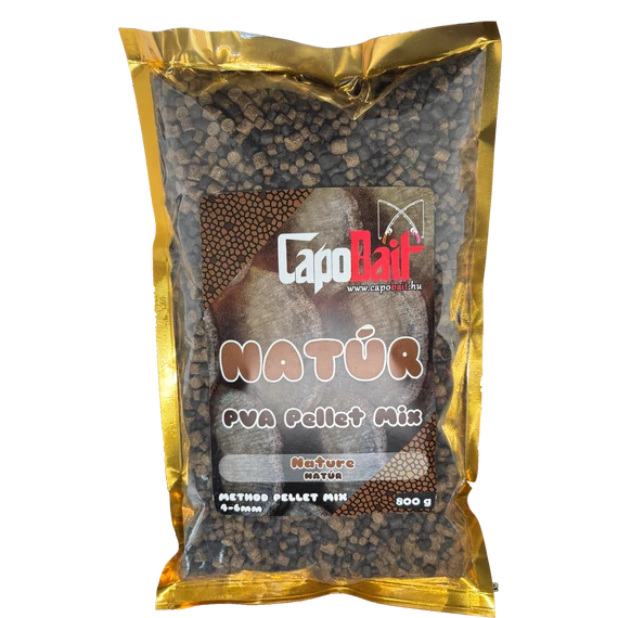 Nature (Natúr) PVA/ETETŐ Method Pellet Mix – 800 g natúr pellet PVA-hoz és etetéshez
