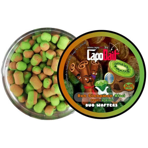 Don Cinnamon Kiwi DUO Wafters – Fahéj–Kivi lebegő csali